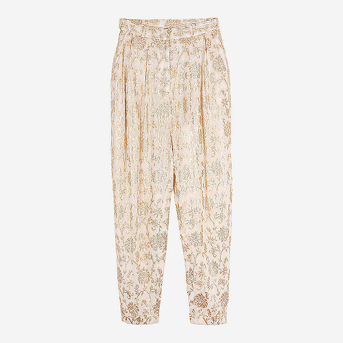 Pant Mariano Mes Demoiselles color Gold