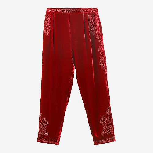 Pant Mercury Mes Demoiselles color Red