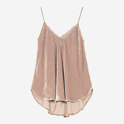 Top She Mes Demoiselles coloris Gris