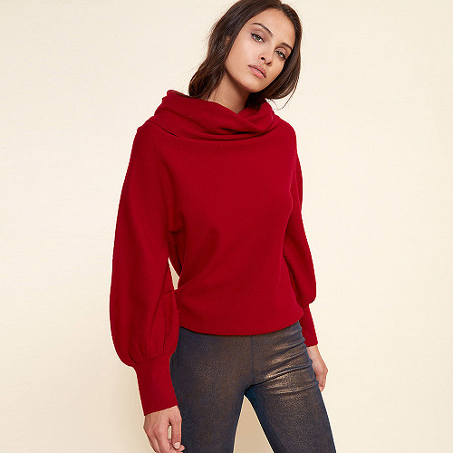Maille Sonate Mes Demoiselles coloris Rouge Maille Sonate Mes Demoiselles coloris Rouge