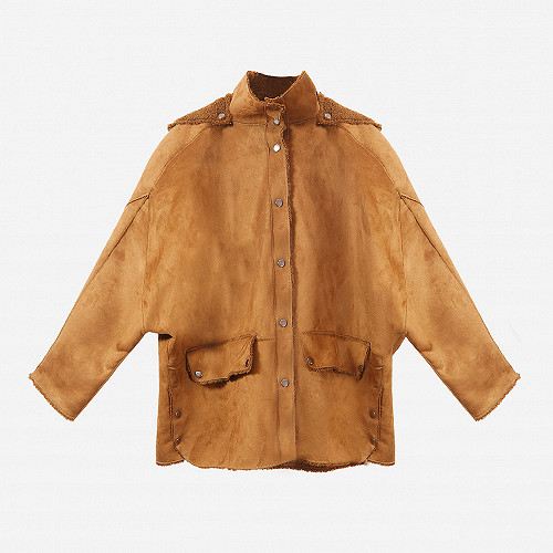Manteau Guevara Mes Demoiselles coloris Khaki