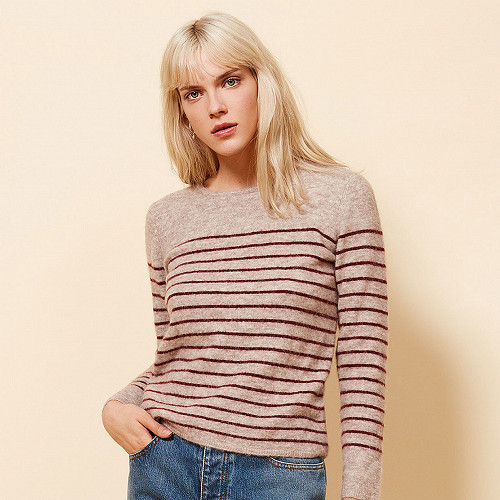 Pull Artaud Mes Demoiselles coloris Beige Pull Artaud Mes Demoiselles coloris Beige
