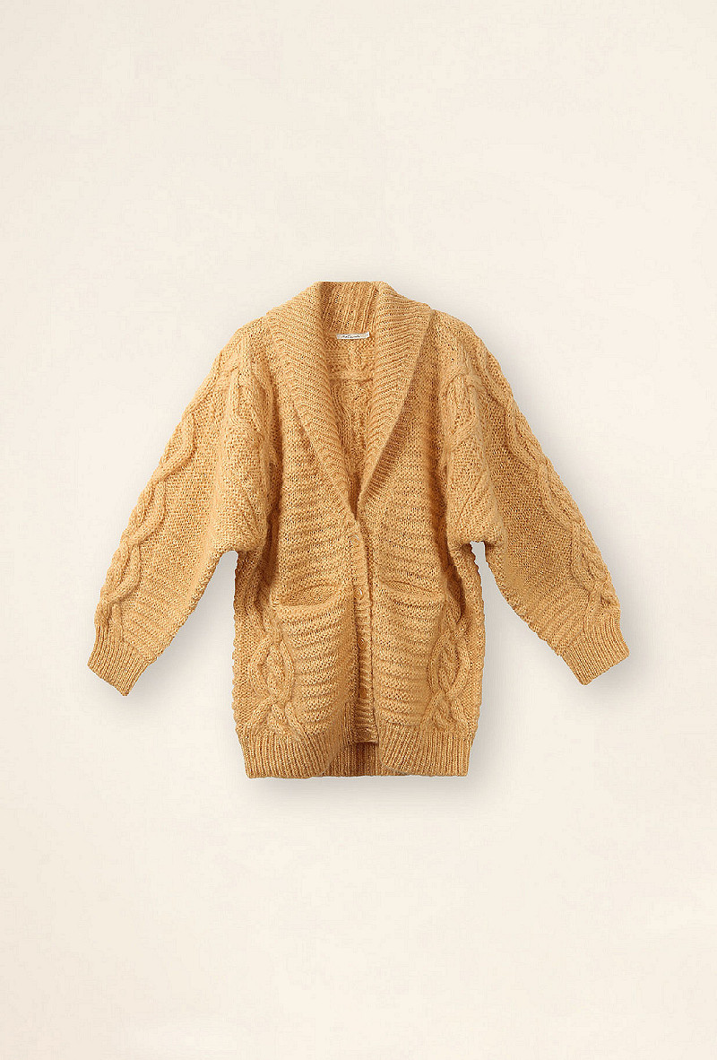 scared Woods volleyball Cardigan Coaz Coral | Mes Demoiselles Paris