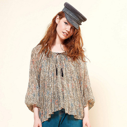 Blouse Ginger Mes Demoiselles coloris Imprimé fleuri Blouse Ginger Mes Demoiselles coloris Imprimé fleuri