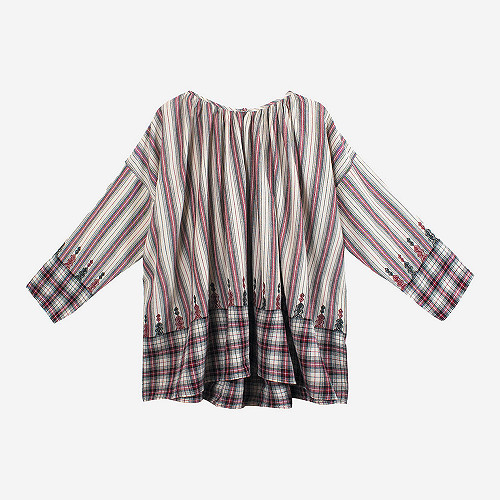 Blouse Tantine Mes Demoiselles coloris imprimé écru