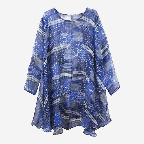 Robe Bando Mes Demoiselles coloris boro imprimé