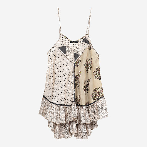 Top Patience Mes Demoiselles color Black print
