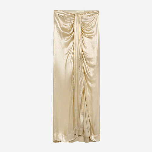 Skirt Goka Mes Demoiselles color Golden