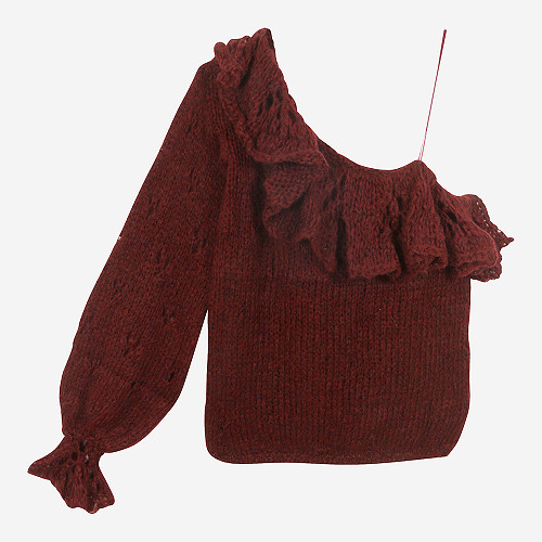 Sweater Frileuse Mes Demoiselles color Red
