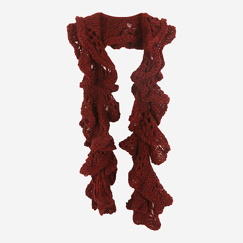 Scarf Frimouse Mes Demoiselles color Red