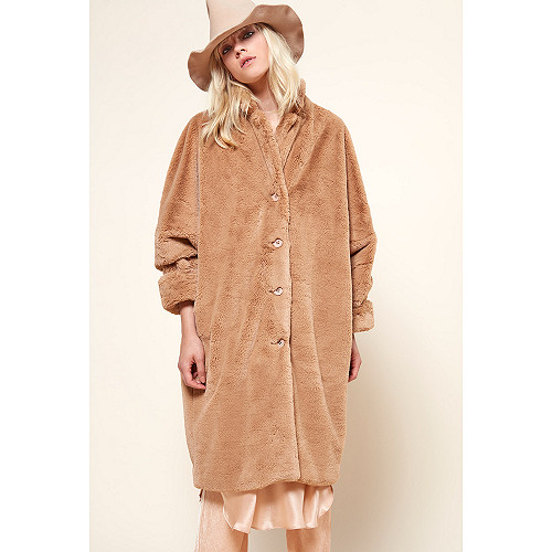 MANTEAU Gazette Mes Demoiselles coloris Camel MANTEAU Gazette Mes Demoiselles coloris Camel