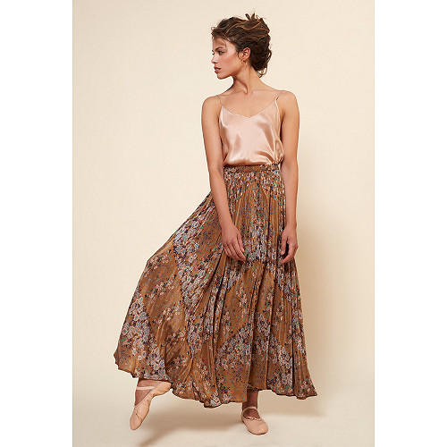 Skirt Jary Mes Demoiselles color Floral print Skirt Jary Mes Demoiselles color Floral print