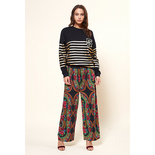 PANTALON Pavoloski Mes Demoiselles coloris Noir