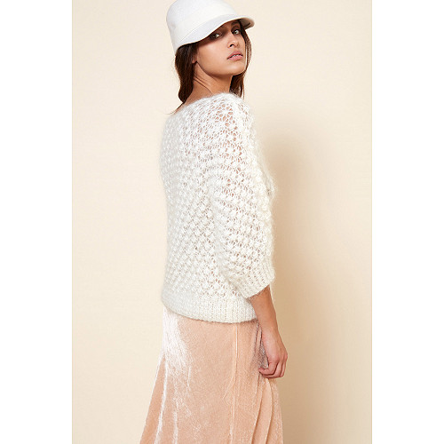 Pull Snow flake Mes Demoiselles coloris Ivoire Pull Snow flake Mes Demoiselles coloris Ivoire