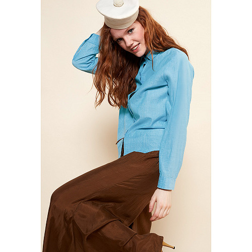 CHEMISE Maldives Mes Demoiselles coloris Bleu CHEMISE Maldives Mes Demoiselles coloris Bleu