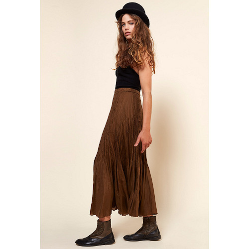 Jupe Phedre Mes Demoiselles coloris Khaki Jupe Phedre Mes Demoiselles coloris Khaki