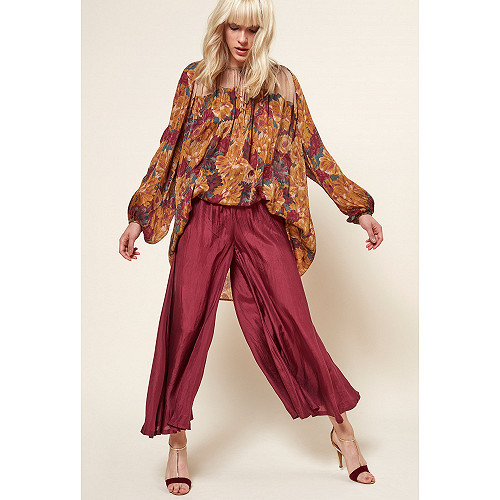 PANTALON Phoebus Mes Demoiselles coloris Cerise PANTALON Phoebus Mes Demoiselles coloris Cerise