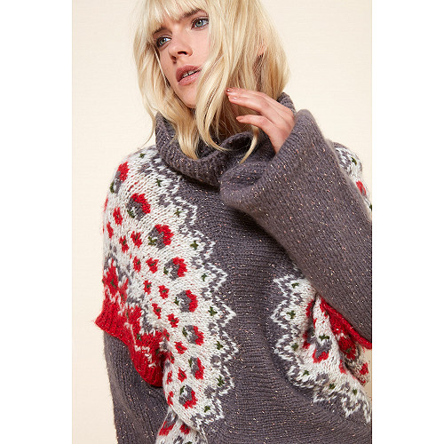 Maille Charlotte Mes Demoiselles coloris Gris Maille Charlotte Mes Demoiselles coloris Gris