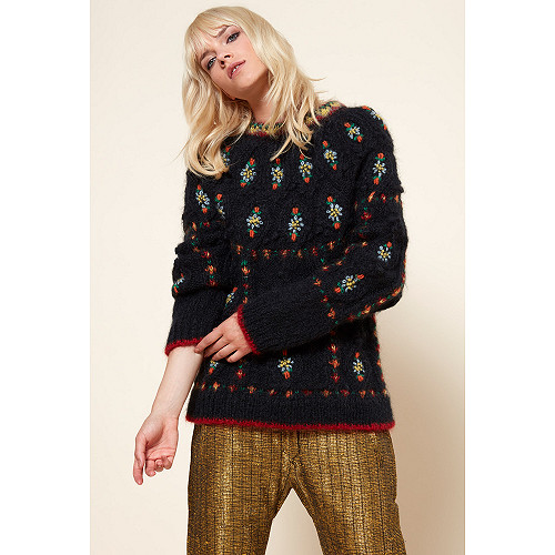 Knit Cheerleader Mes Demoiselles color Black Knit Cheerleader Mes Demoiselles color Black