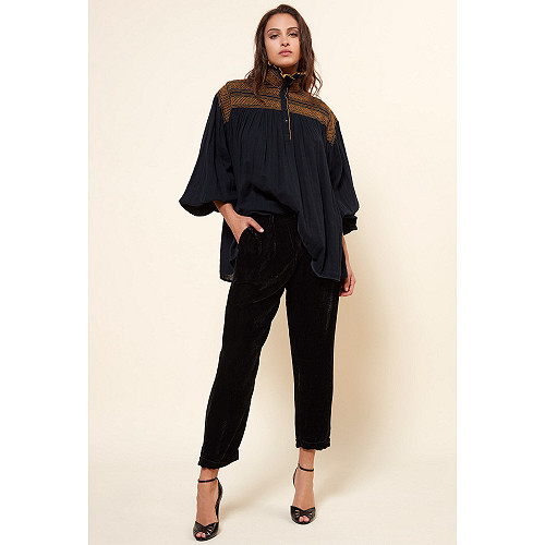 PANTALON Massimo Mes Demoiselles coloris Noir PANTALON Massimo Mes Demoiselles coloris Noir