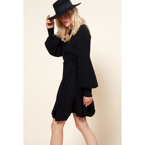 Robe Sevilla Mes Demoiselles coloris Noir Robe Sevilla Mes Demoiselles coloris Noir
