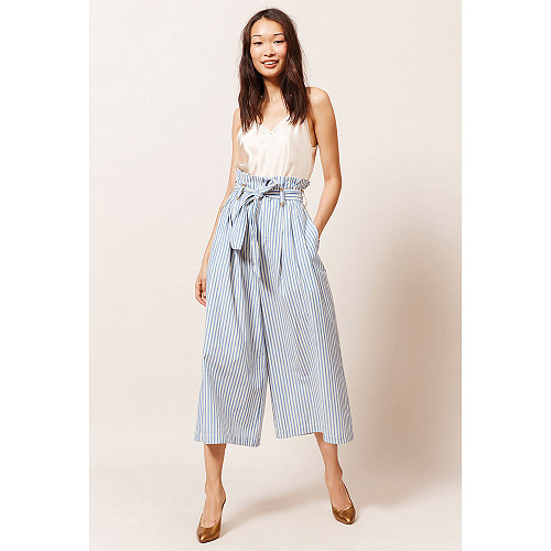 Pantalon Commons Mes Demoiselles coloris Rayé bleu